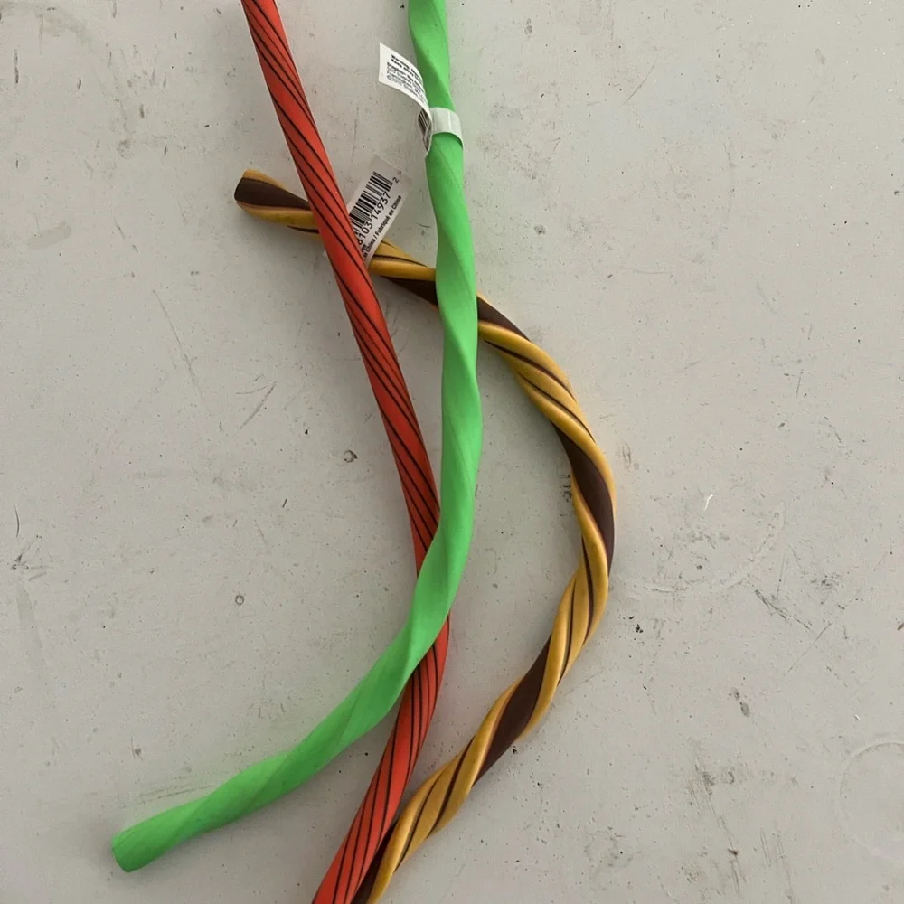 Colorful Twisted Rope erasers Set